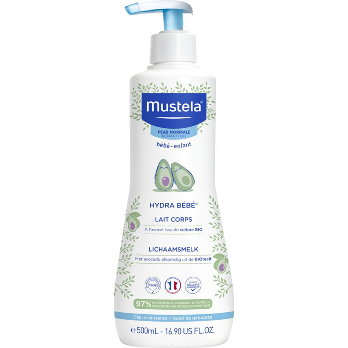 MUSTELA Lait corps à l’avocat bio
