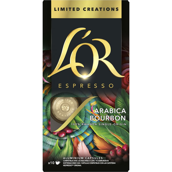 L'OR : Espresso - Capsules de café arabica bourbon - chronodrive