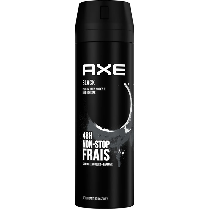 AXE Black Déodorant spray homme baies noires et bois de cèdre 48h
