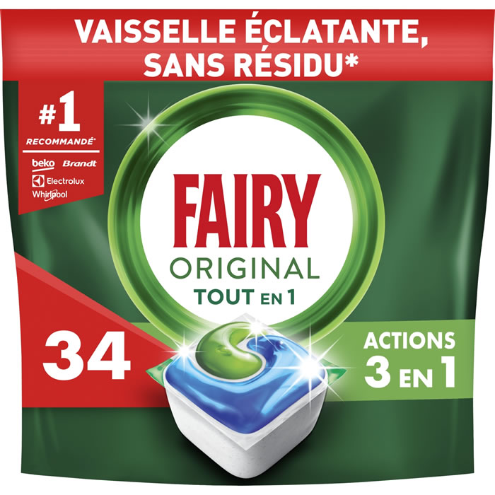 FAIRY Original Capsules lave-vaisselle tout en 1