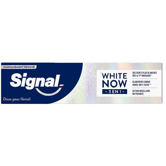 SIGNAL White Now Dentifrice blancheur instantanée 3 en 1