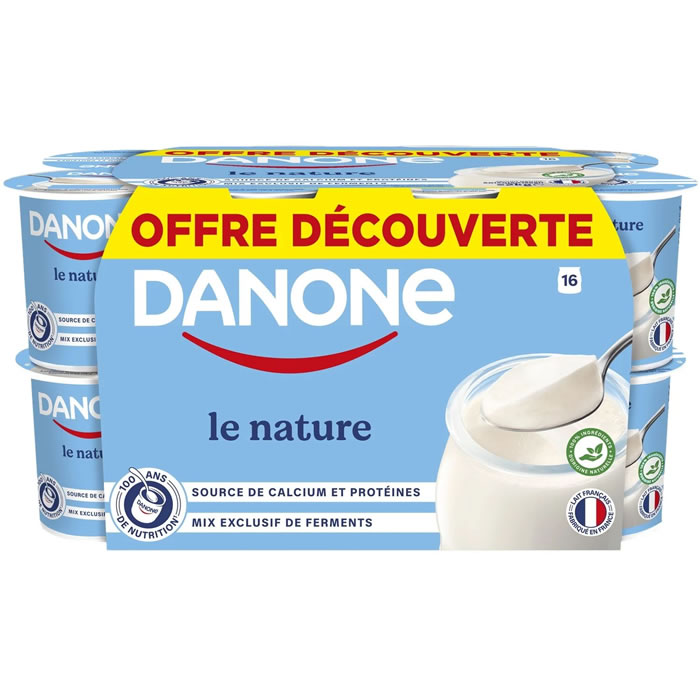 DANONE Yaourts nature