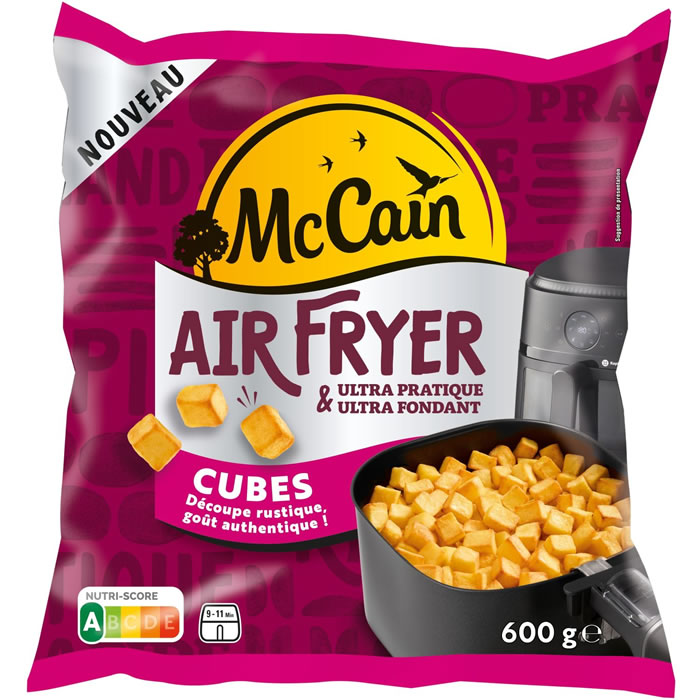 MC CAIN Air Fryer Pommes de terre en cubes rissolées