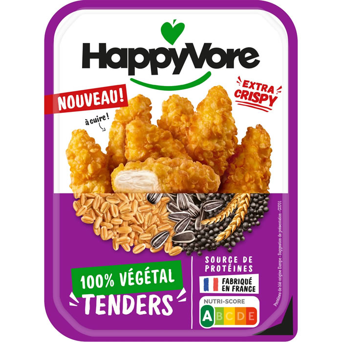 HAPPYVORE Tenders végé à base de blé