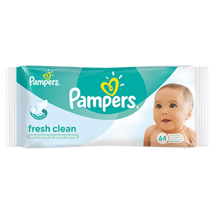 PAMPERS Baby Fresh Lingettes nettoyantes bébé