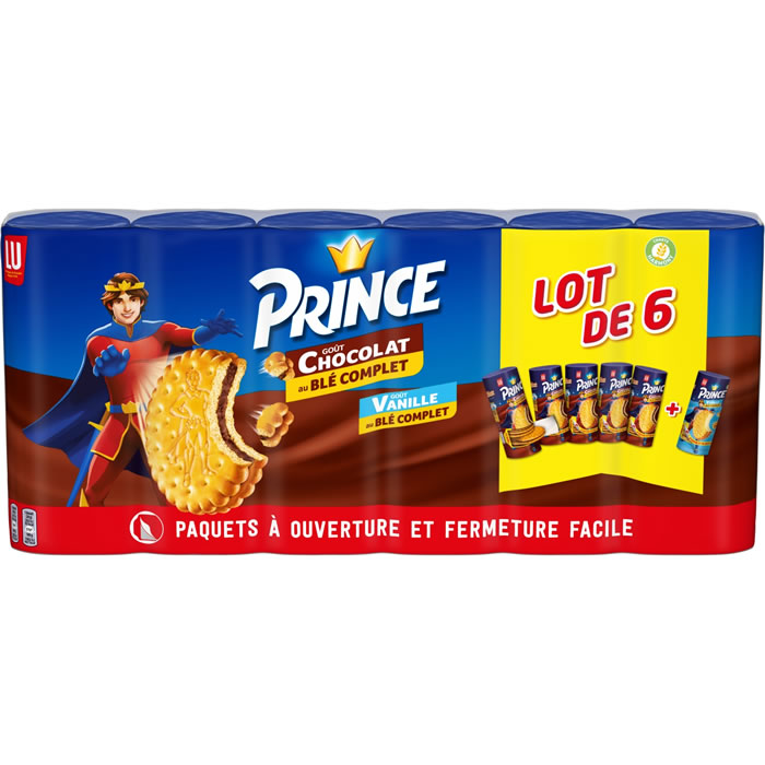 LU Prince Biscuits fourrés au chocolat