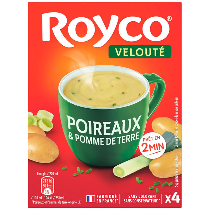 ROYCO Velouté de poireaux et pommes de terre
