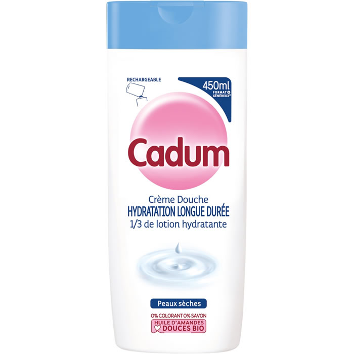 CADUM : Hydratation - Crème douche à l'huile d'amande douce - chronodrive