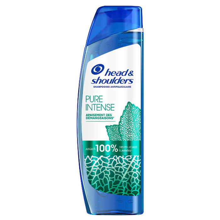 HEAD & SHOULDERS Pure intense Shampoing antipelliculaire apaisant démangeaisons