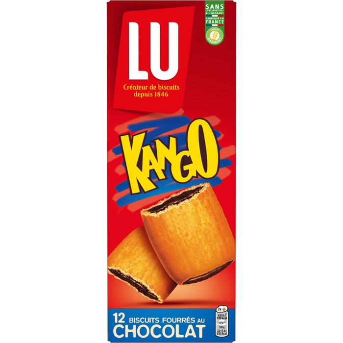LU Kango Biscuits fourrés au chocolat