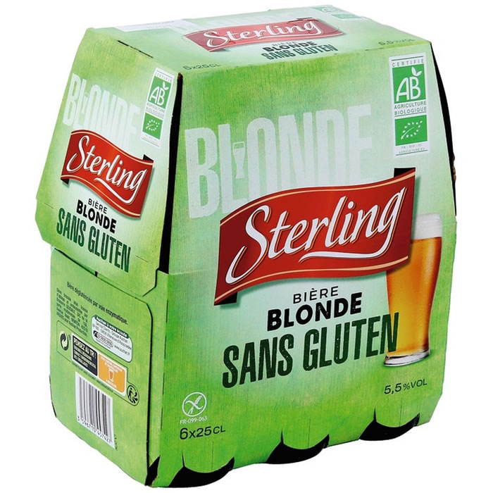 STERLING Bière blonde bio