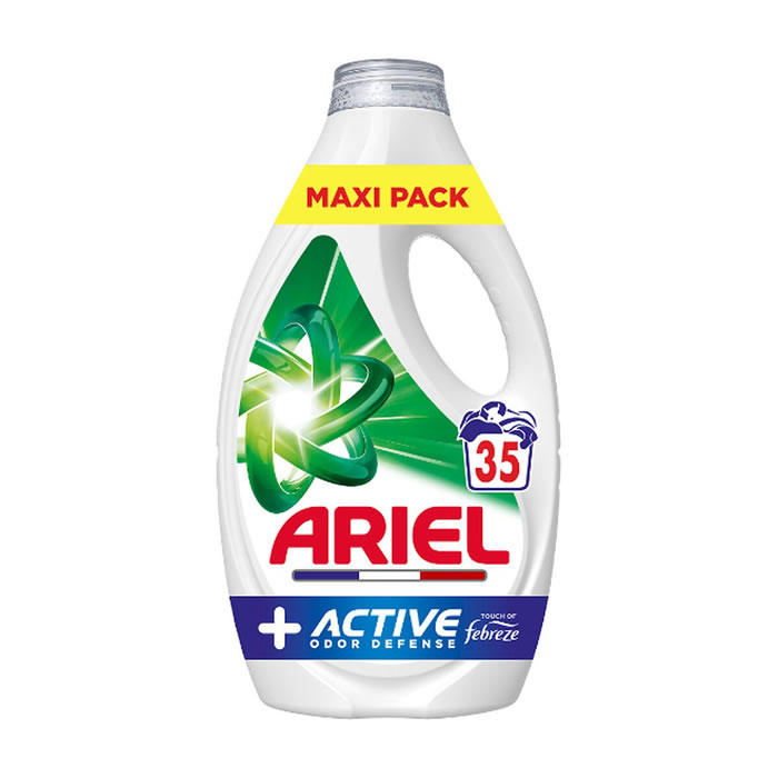 ARIEL + Active Lessive liquide active touche de febreze
