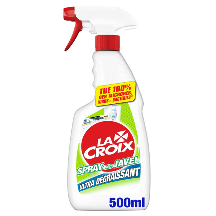La Croix 5 en 1 Spray Nettoyant multi-surface avec Javel 500 ml