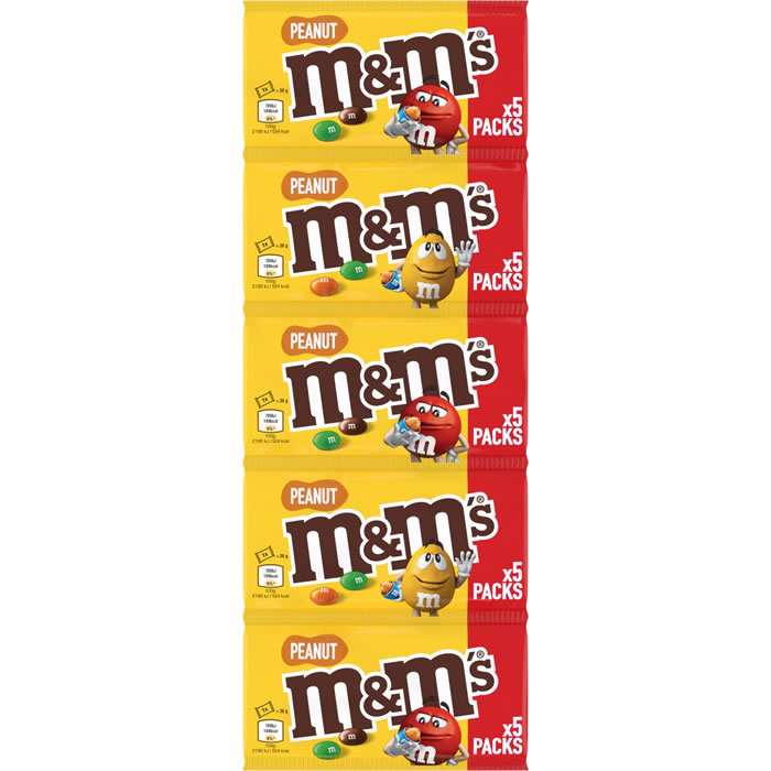 M&M'S Peanut Cacahuètes enrobées de chocolat