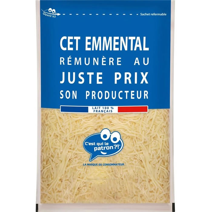 C'EST QUI LE PATRON ?! Emmental râpé