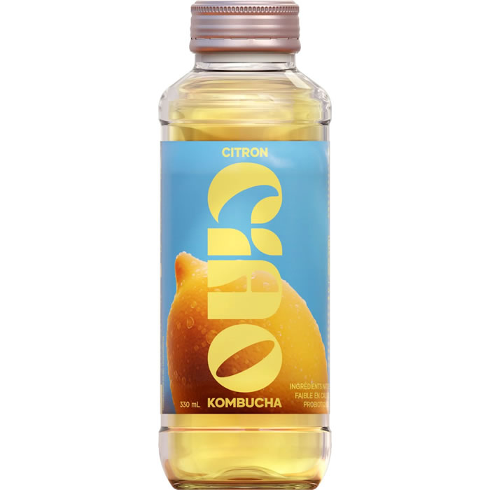 CIAO Squeezie Kombucha saveur citron