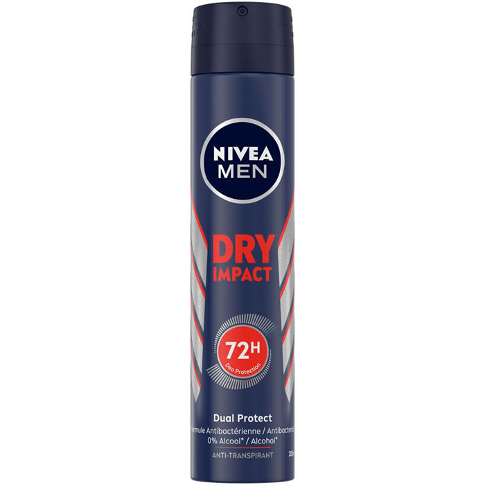 NIVEA Men Déodorant spray homme dry impact 72h