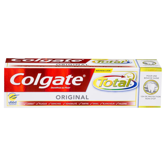 COLGATE Total Dentifrice protection anti-bactérienne