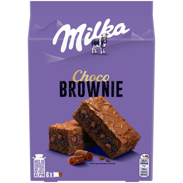 MILKA Brownies au chocolat