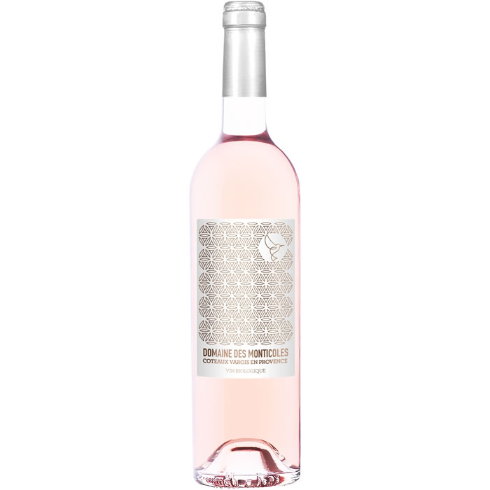 COTEAUX VAROIS - AOP Domaine des Monticoles Vin rosé bio