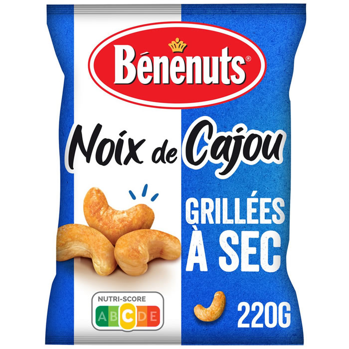 BENENUTS Noix de cajou grillées à sec