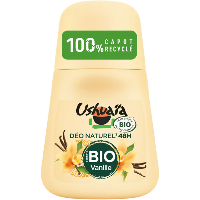 USHUAIA Déodorant bille à la vanille 48h bio