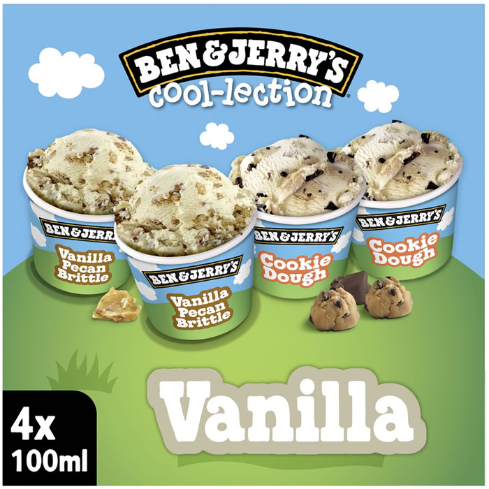 BEN & JERRY'S The Vanilla Cool-lection