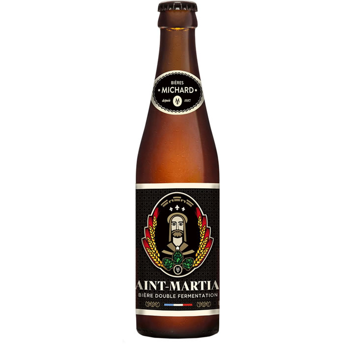 MICHARD Abbaye de St Martial Bière ambrée