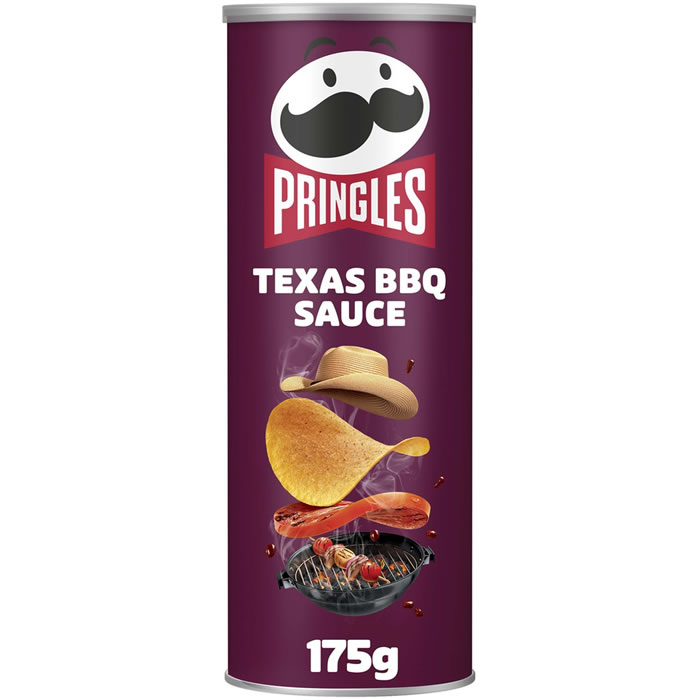 PRINGLES Chips tuiles saveur barbecue