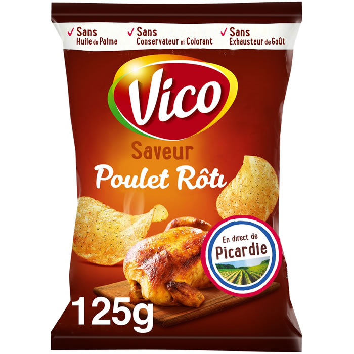VICO Chips saveur poulet rôti