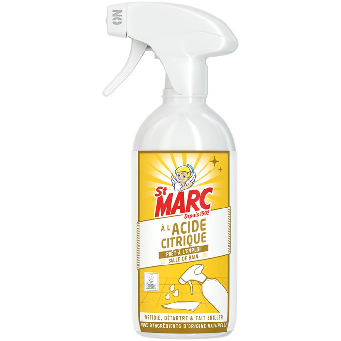 ST MARC Nettoyant spray salle de bain à l'acide citrique