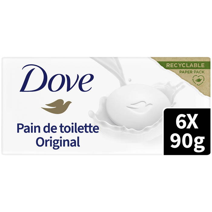 DOVE Original Savon solide à la crème hydratante