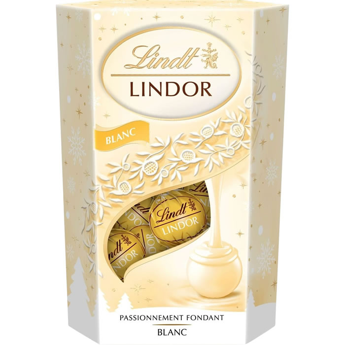LINDT Lindor Bouchées au chocolat blanc