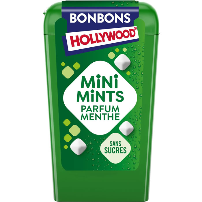 HOLLYWOOD Mini Mints Pastilles à la menthe sans sucres