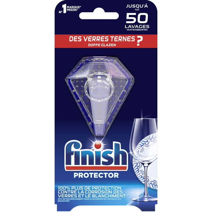 FINISH Protector Protection lave-vaisselle anti-corrosion du verre