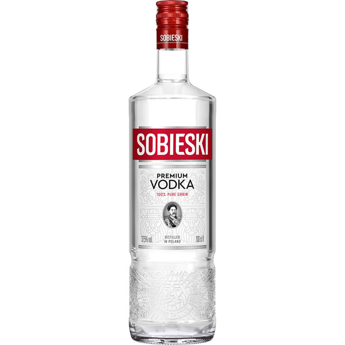 SOBIESKI Premium Vodka 100 % grain 37.5°
