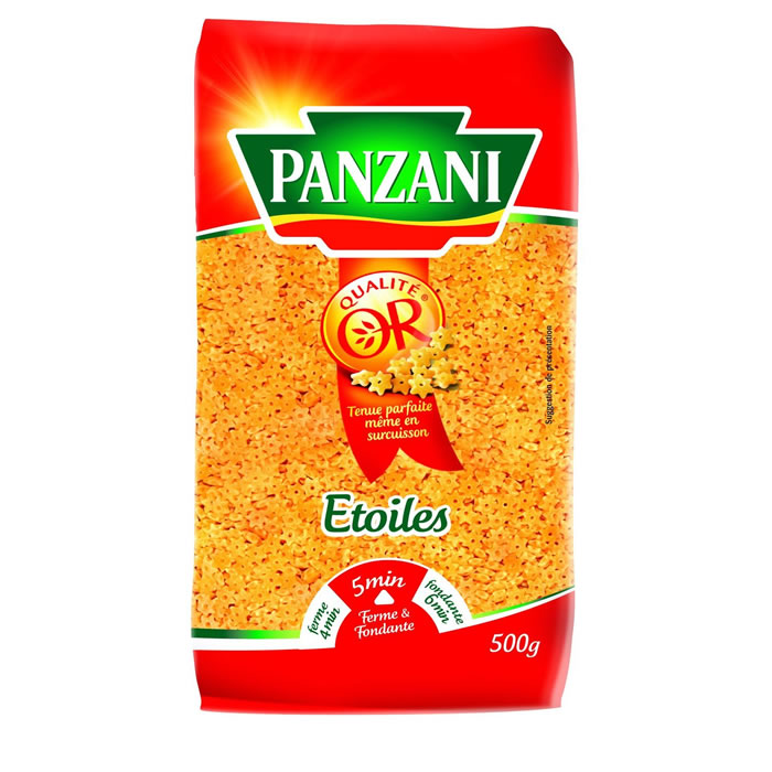 PANZANI Les Pâtes Fraîches Pâtes étoiles