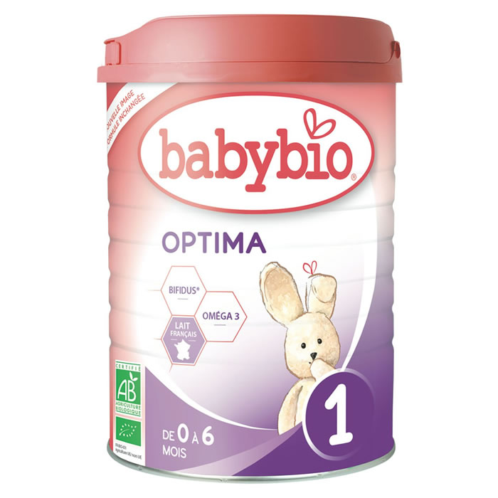 BABYBIO Optima Lait 1er âge en poudre bio naissance/6 mois