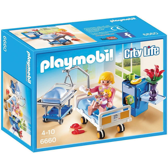 PLAYMOBIL City Life - 6660 Chambre de maternité