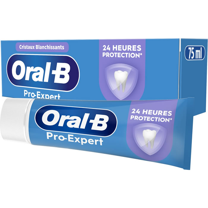 ORAL-B Pro-Expert Dentifrice protection  aux cristaux blancheurs