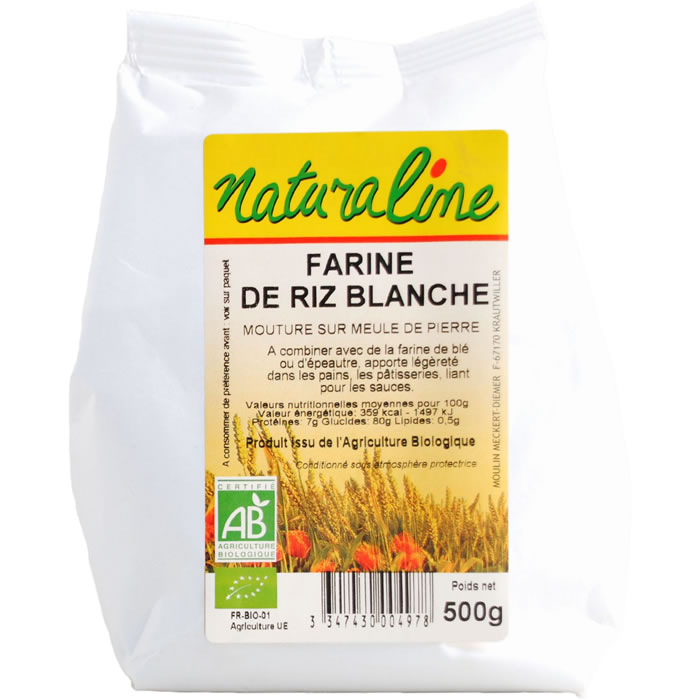 NATURALINE Farine de riz blanc bio