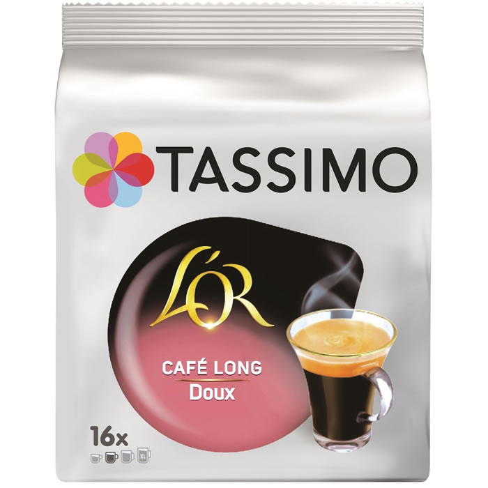 TASSIMO L'Or Dosettes de café allongé doux