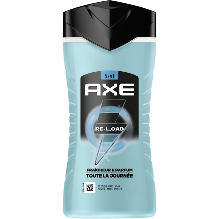 AXE Re-Load Gel douche homme frais 5 en 1