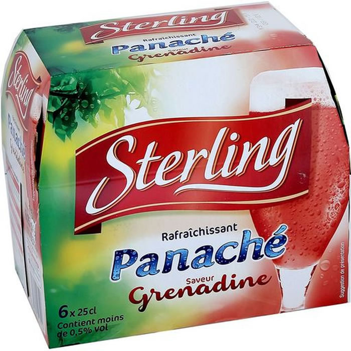 STERLING Panaché aromatisé à la grenadine