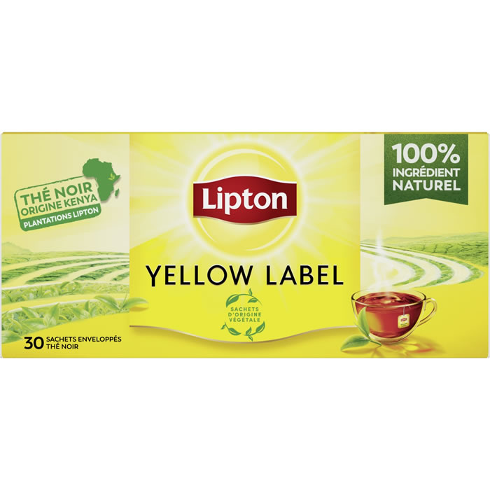 LIPTON Yellow Label Thé noir