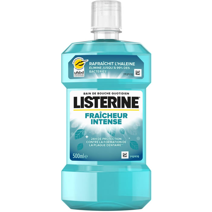 LISTERINE Bain de bouche anti-tarte à la menthe arctique