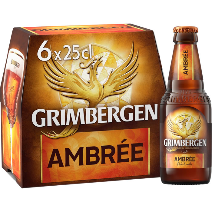 GRIMBERGEN Belge Bière ambrée