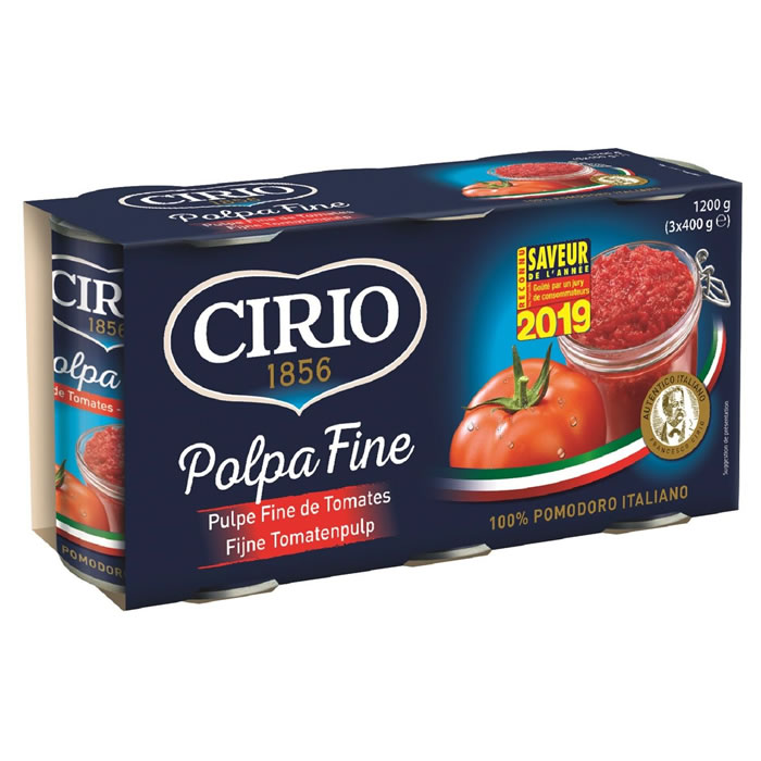 CIRIO Pulpe fin de tomates