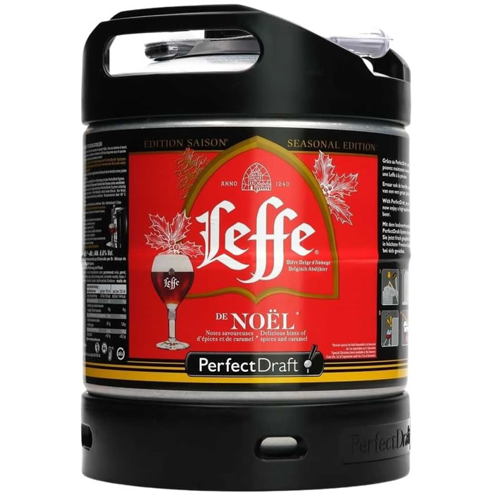 LEFFE Belge Fût Perfect Draft Bière de Noël