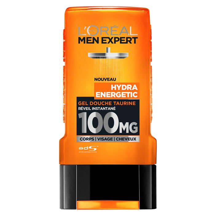 L'OREAL Men Expert Hydra Energetic Shampoing douche homme taurine